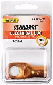 Term Electr LUG 3/0 Unins 1/2 P