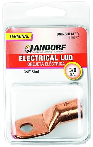 Term Electr LUG 3/0 Unins 3/8 P