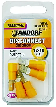 Term Disc M 12-10 Vinyl .250 PK