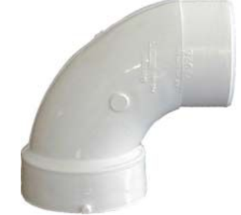 PVC00302 1000HA 2"90DG ST ELB