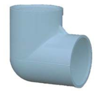 PVC02300 0800HA 3/4 90DEG EL