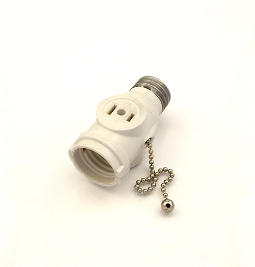 ADAPTER WITH PULL CHAIN