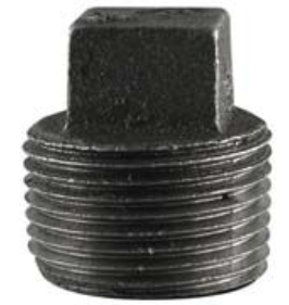 521-810BC 3 BLACK PLUG