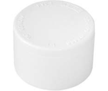 PVC02116 1000HA 1" PVC CAP