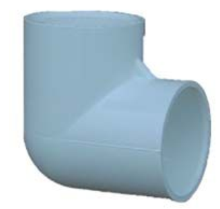 PVC02300 1400HA 1.5"90DEG ELB