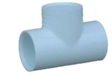 PVC02400 1400HA 1.5"PRESS TEE