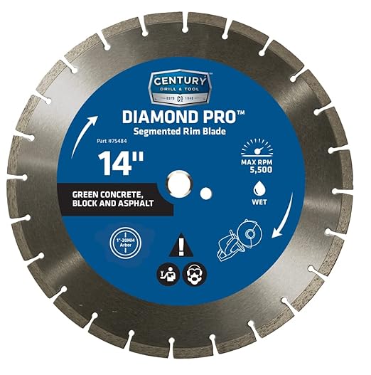 14" SEGMENTED DIAMOND BLD