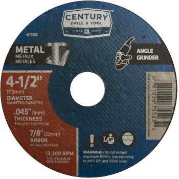 4-1/2"X.045" METAL WHEEL