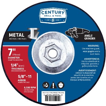 7"X1/4"X5/8"-11 WHEEL