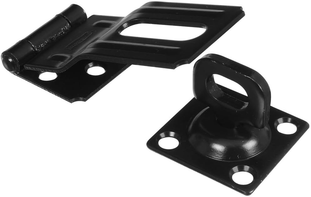 HASP SAFETY BLACK 3-1/4IN
