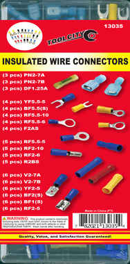 48PC INSULATED WIRE CONNECTORS