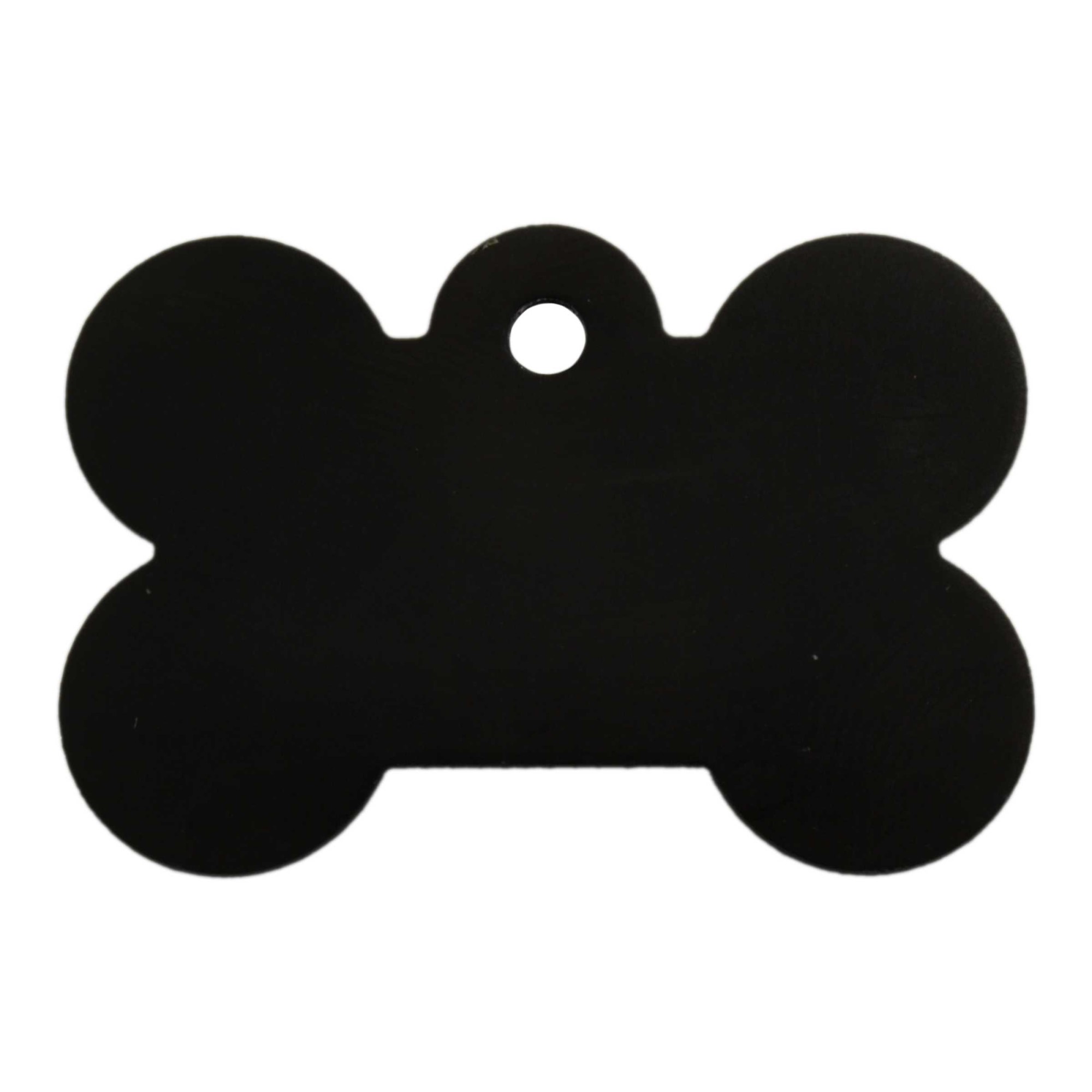 TAG PET BONE BLACK LARGE