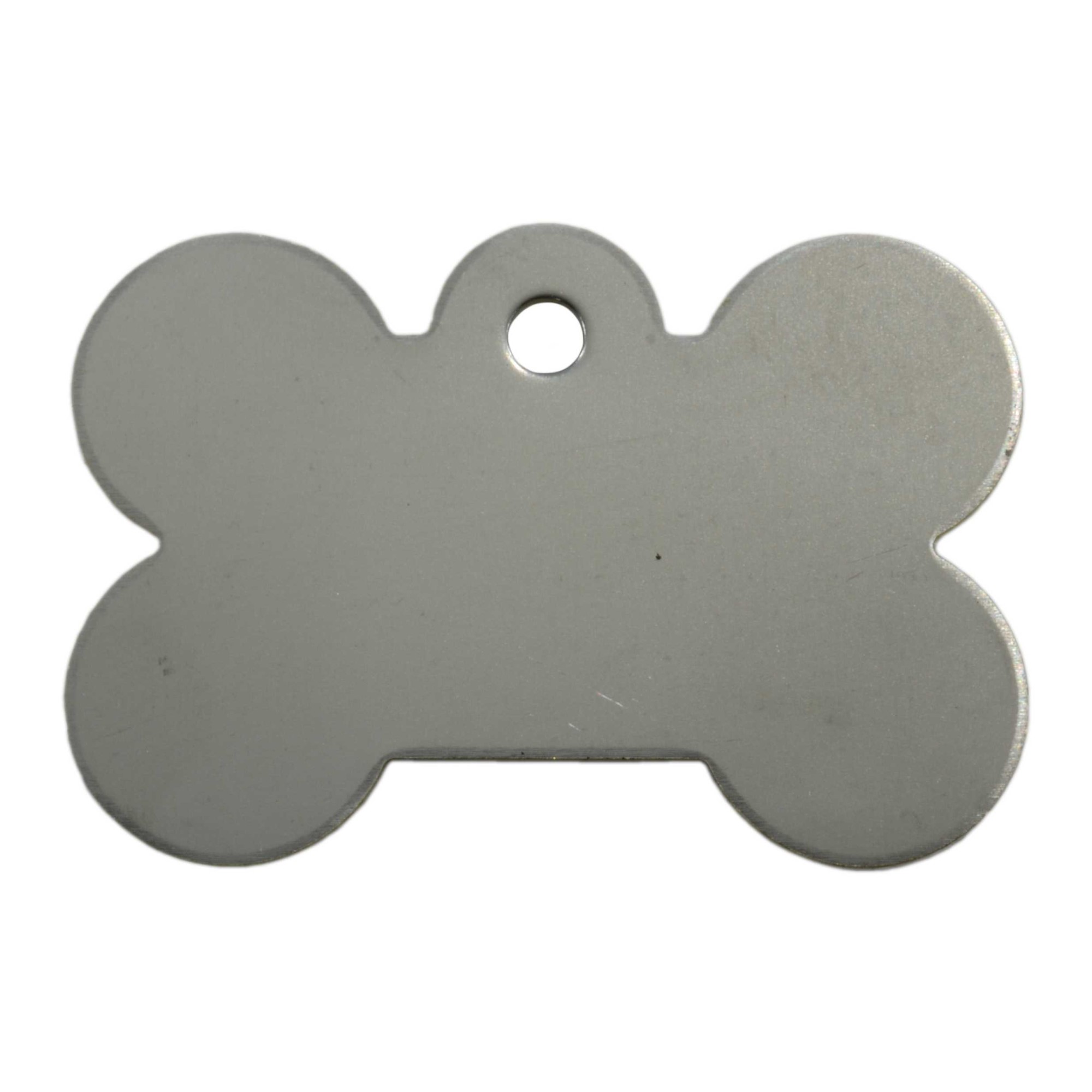 TAG PET BONE CHROME LARGE