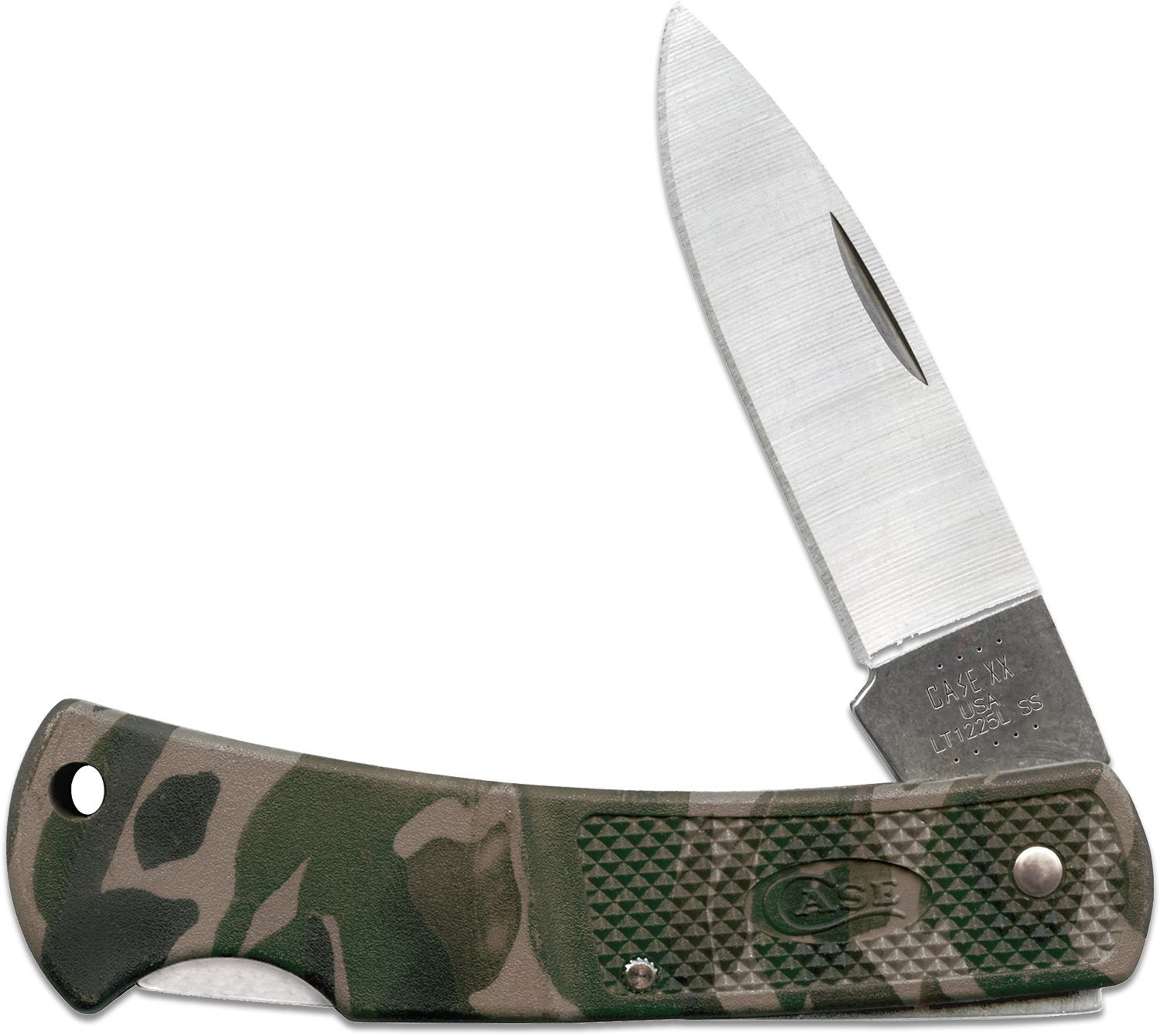 CASE KNIFE CAMO LOCK BACK SMALL