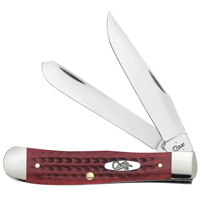 CASE KNIFE POCKET WORN OLD RED