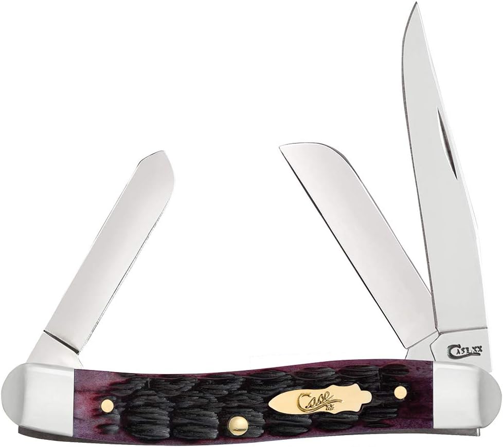 CASE KNIFE STOCKMAN CABERNET