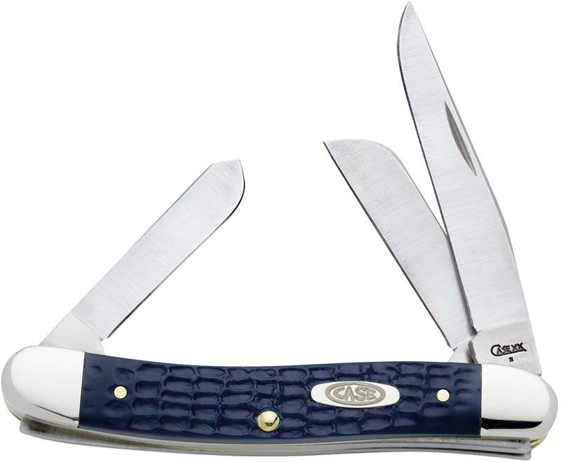 CASE KNIFE STOCKMAN NVY BLUE
