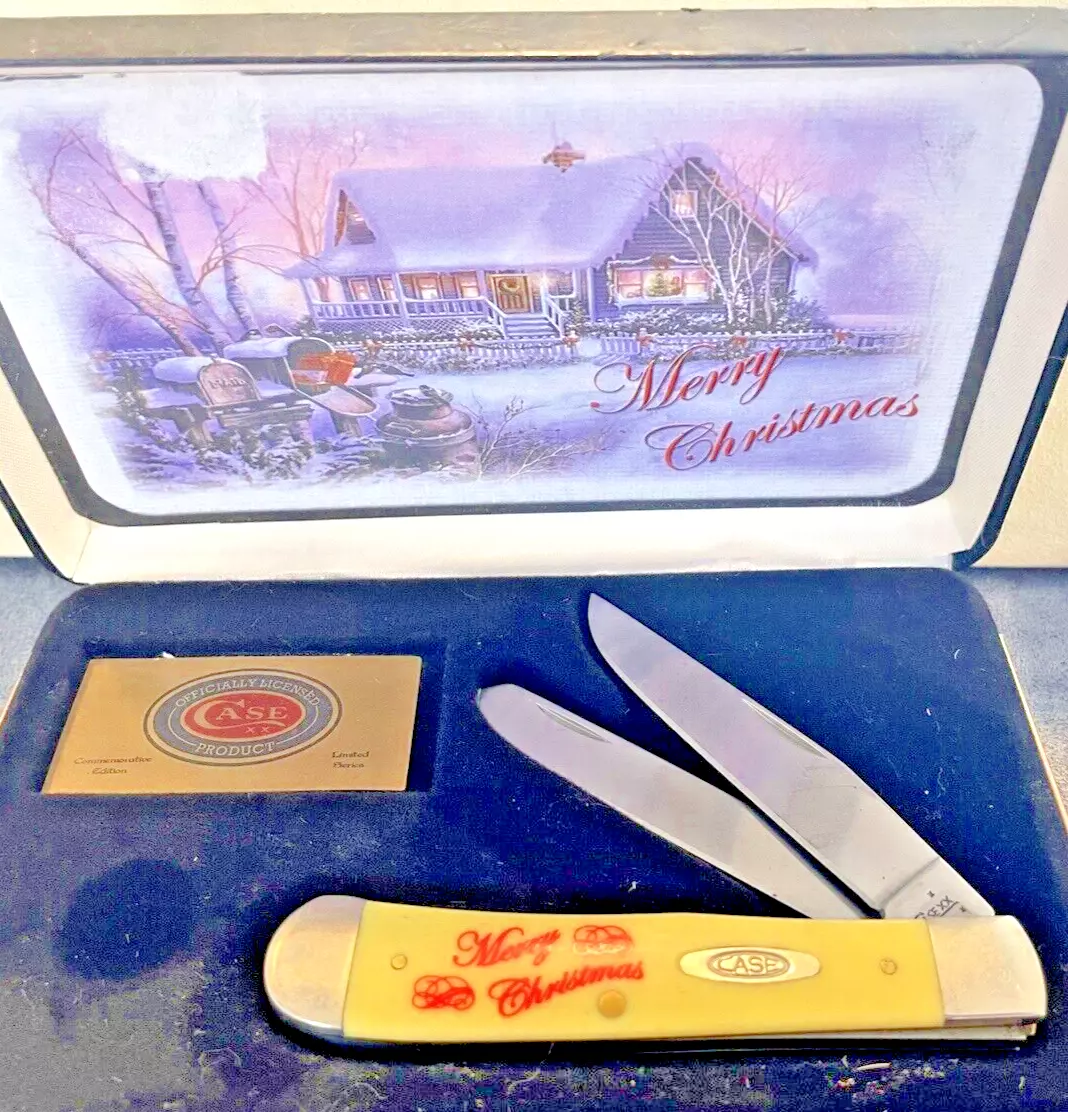 CHRISTMAS KNIFE AND TIN