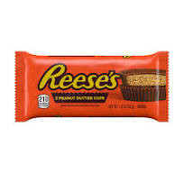 reeses peanut butter cups.