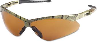 glasses safety camo w/amb lens