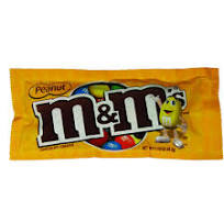 m&m peanut