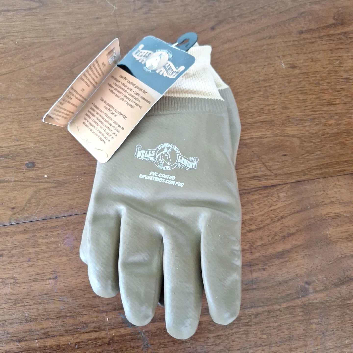 pvc coated fleece lined one size