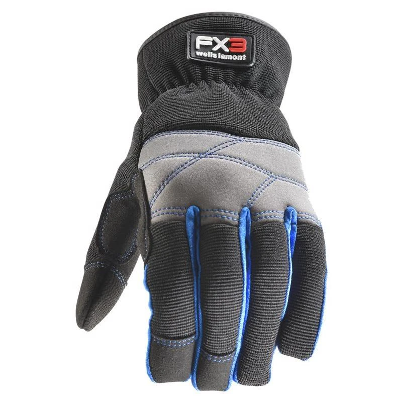 men dlx glov w/palm patch xl