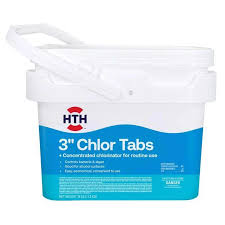 3"chlor tabs 25 lb