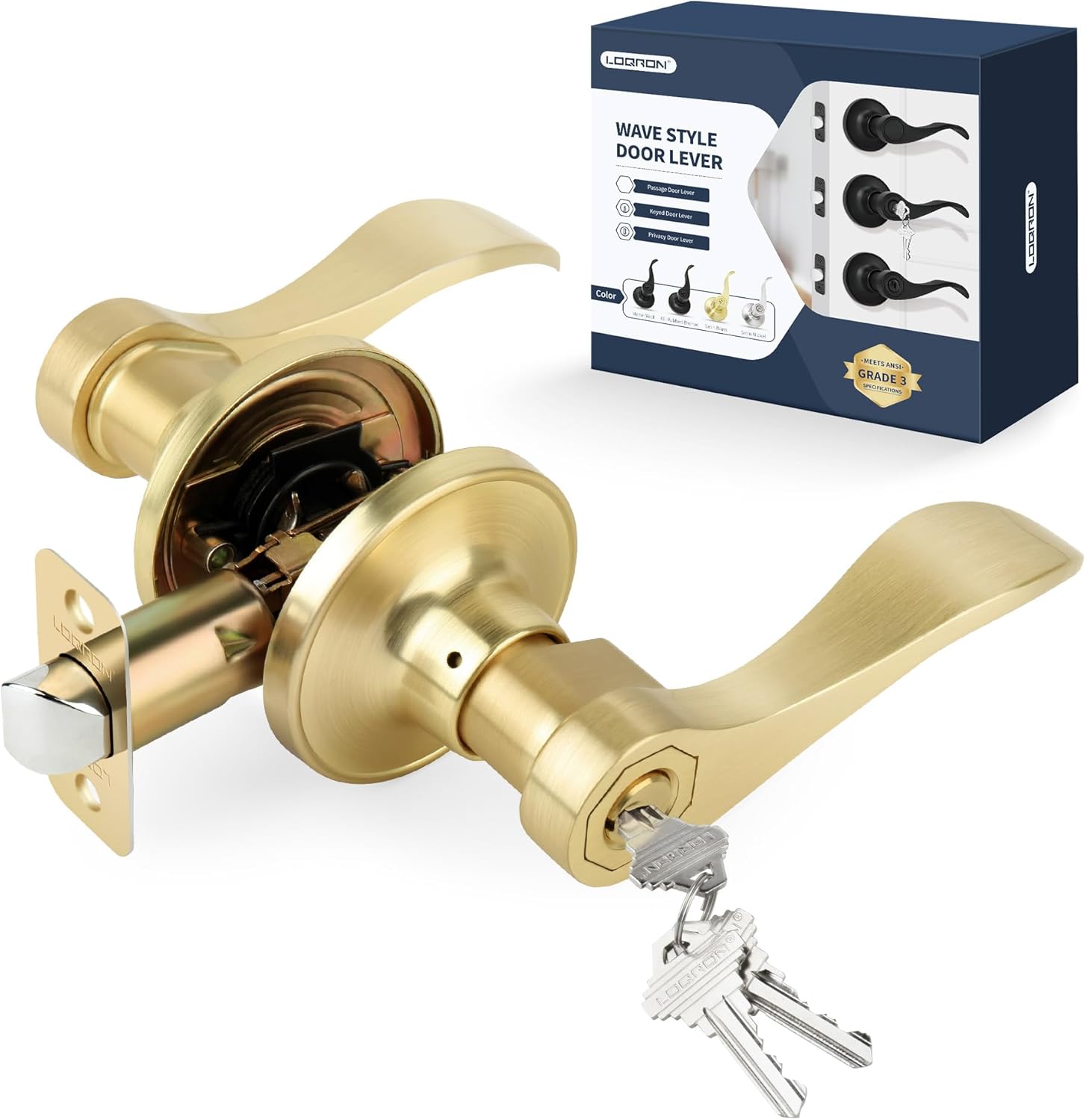 KEYED ENTRY GOLD