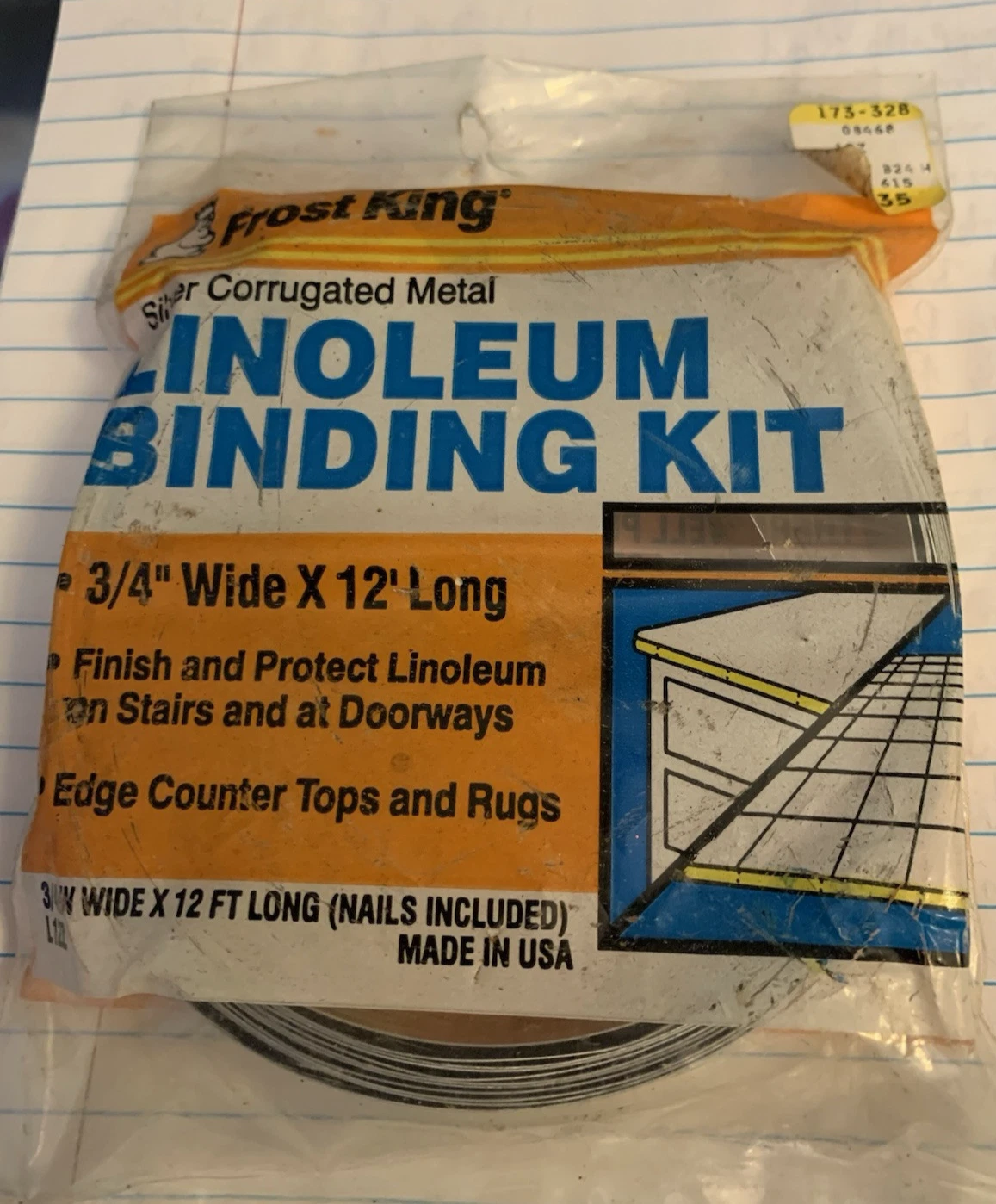 LINOLEUM BINDING KIT