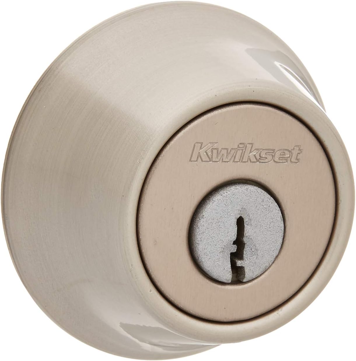KWIKSET SATIN SNGLE DEADBOLT