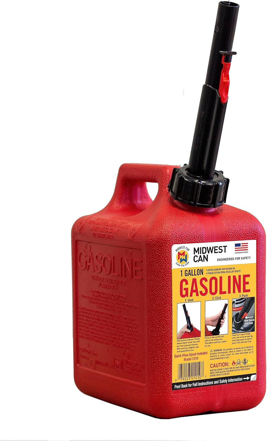 1GAL GAS CAN MIDWEST