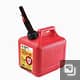 GAS CAN 2 GAL MIDWEST