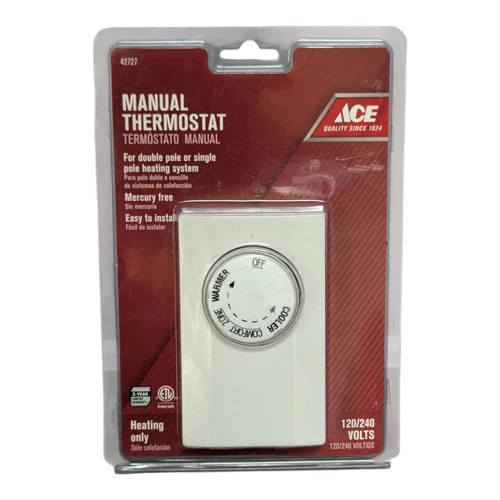 THERMOSTAT MANUAL LINE VOLTAGE