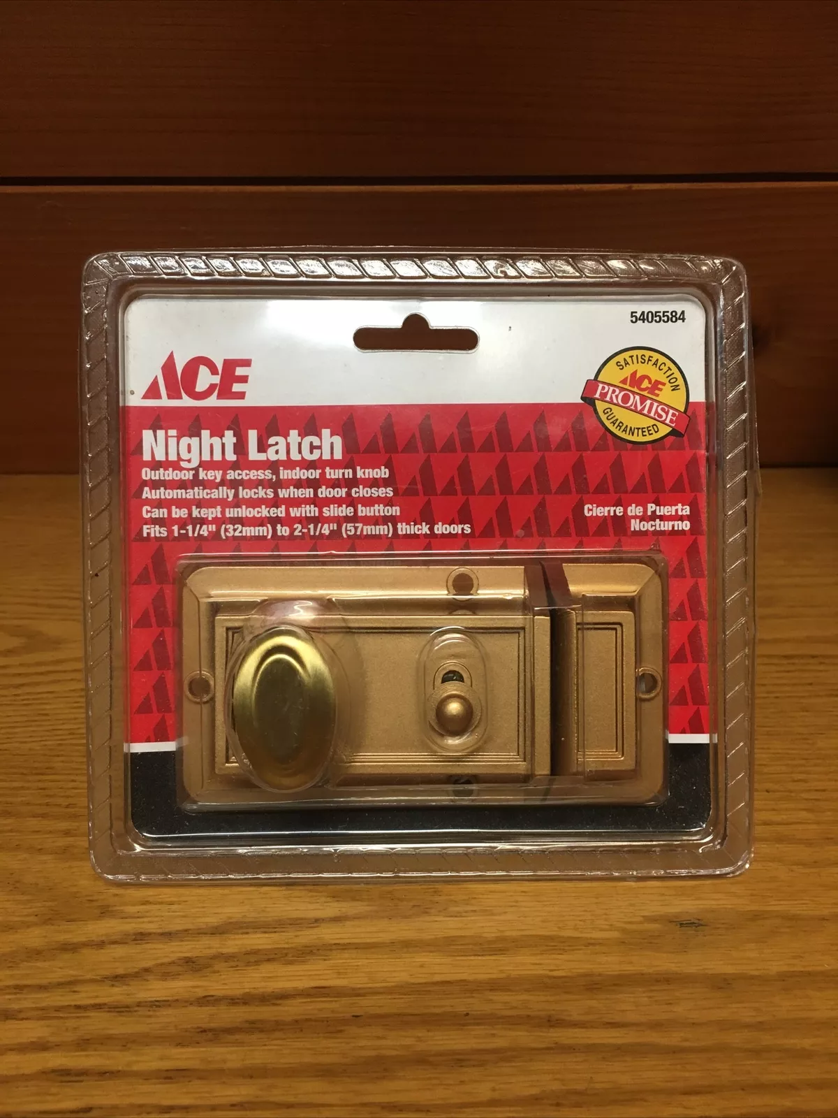 NIGHT LATCH DEADBOLT