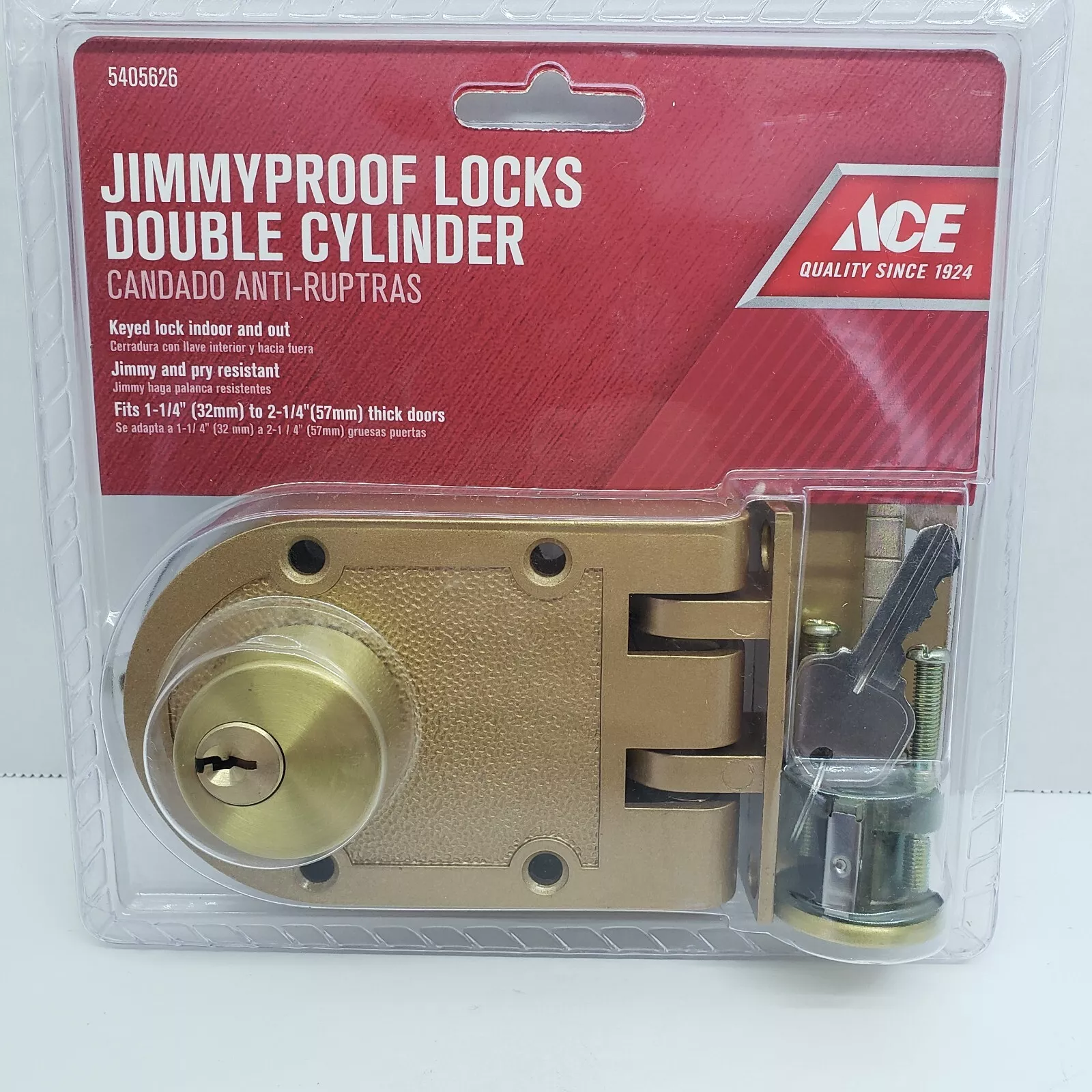 JIMMY PROOF DOUBLE CYLINDER