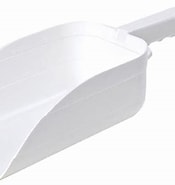 WHITE FEED SCOOP