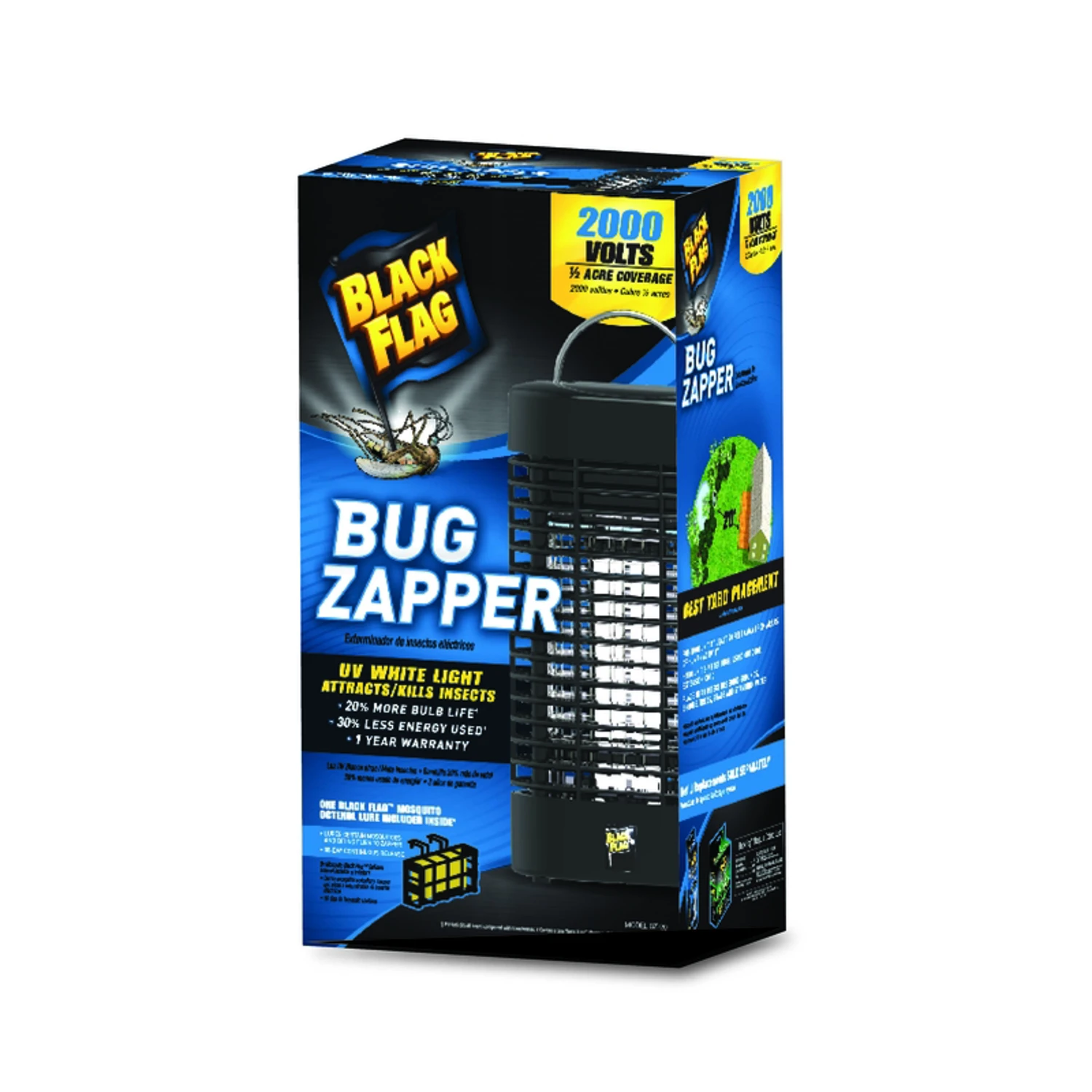 bug zapper 2000 volt