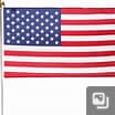 VALLEY FORGE AMERICAN FLAG SET