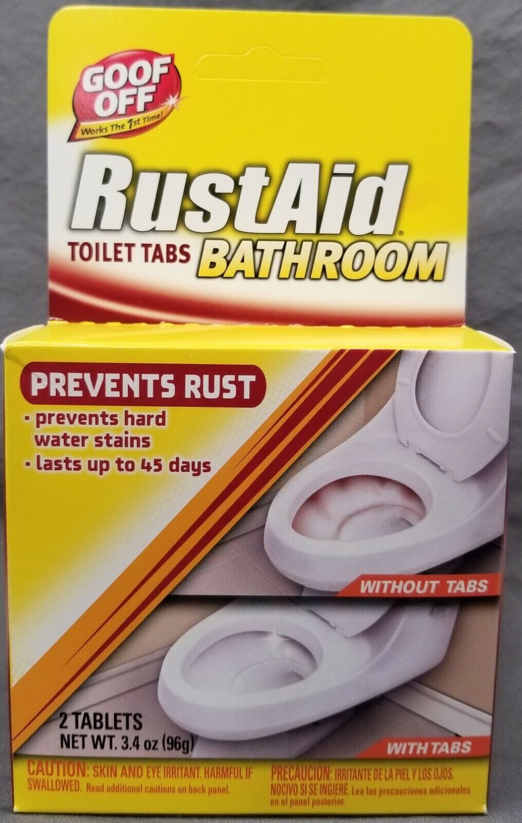 RUSTAID TOILET TABS