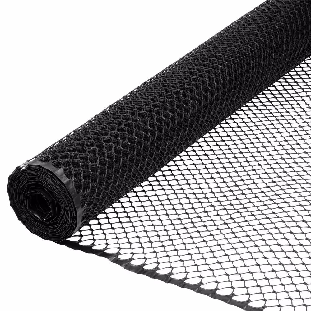 3ftx25ft blk. plas. poultry wire