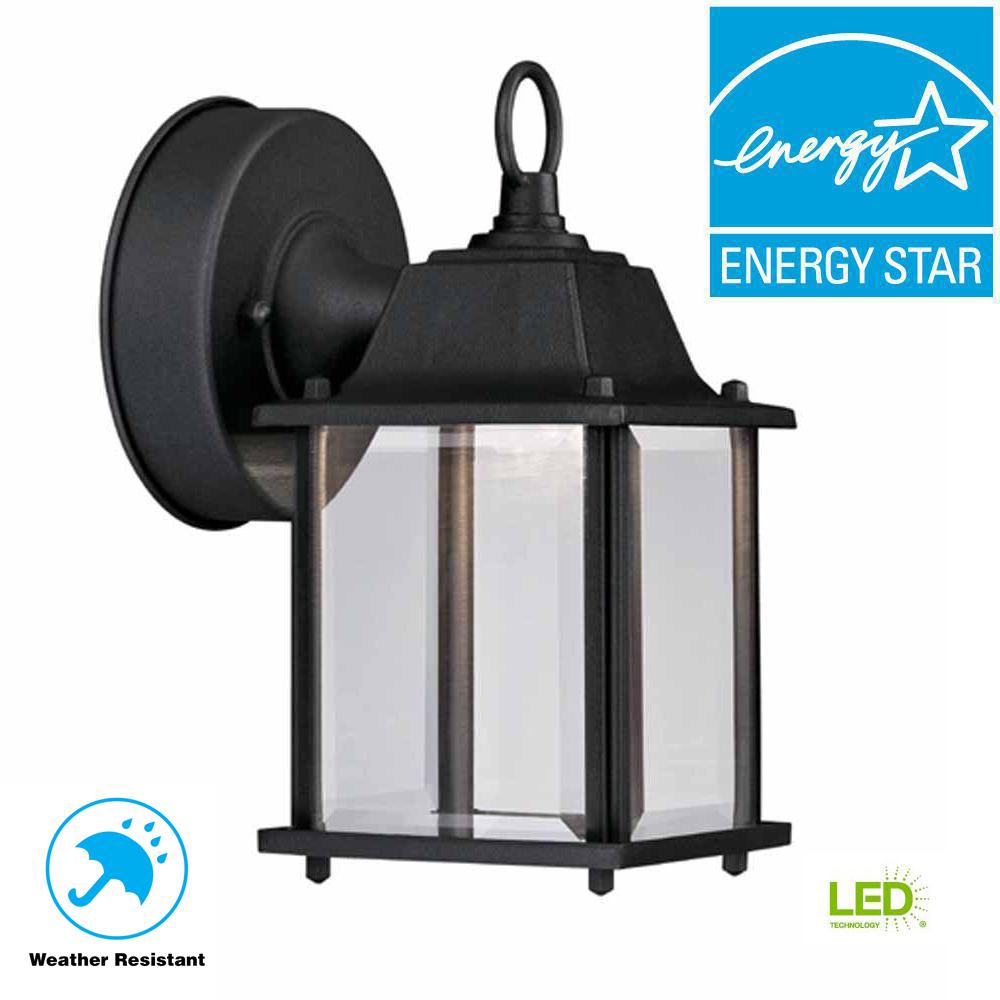 251457 BLK LED OUTDOOR LANTERN
