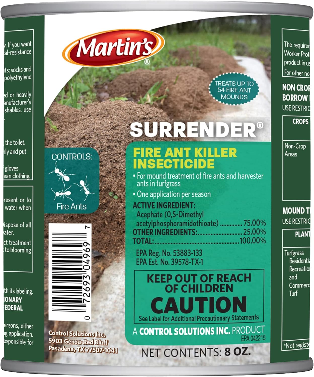 82004969 SURRENDER FIRE ANT KILL