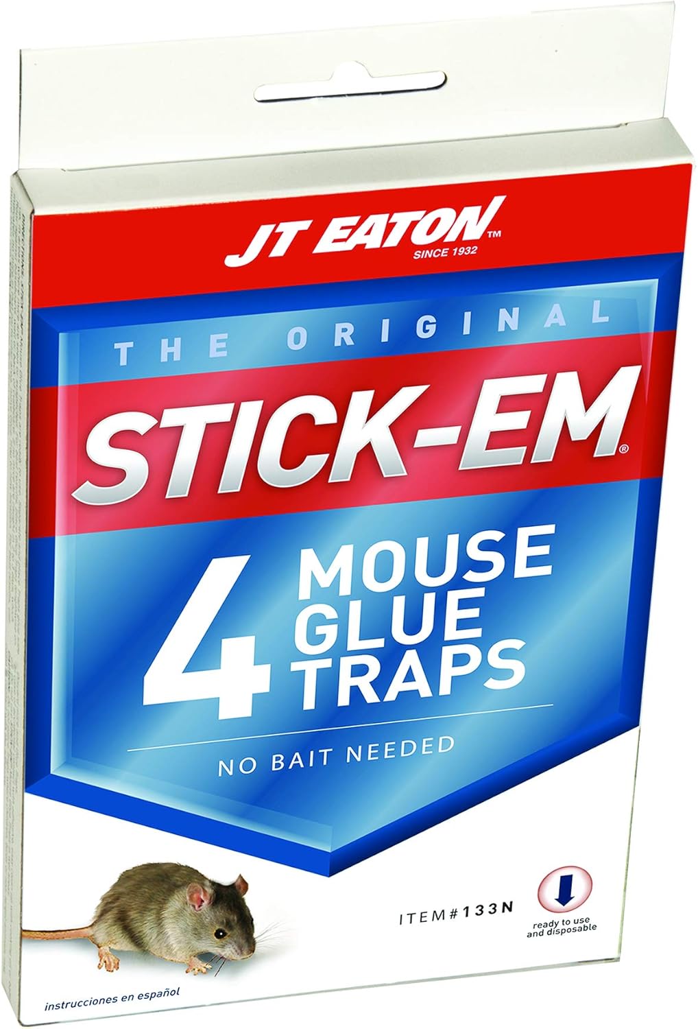 133N MOUSE GLUE TRAPS 4/PK