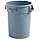CONTAINER ROUND GRAY 32 GAL