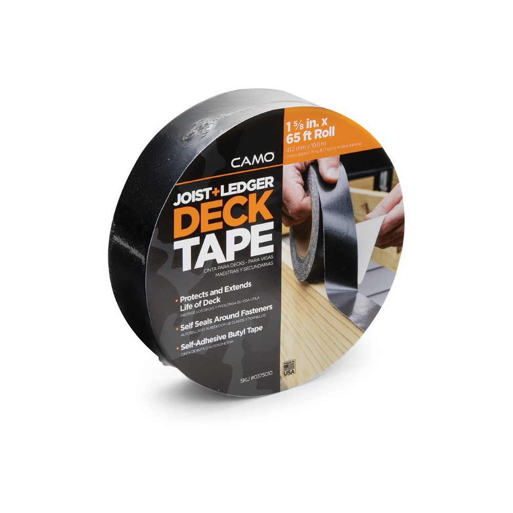 DECK TAPE JST BLK 1-5/8INX65FT
