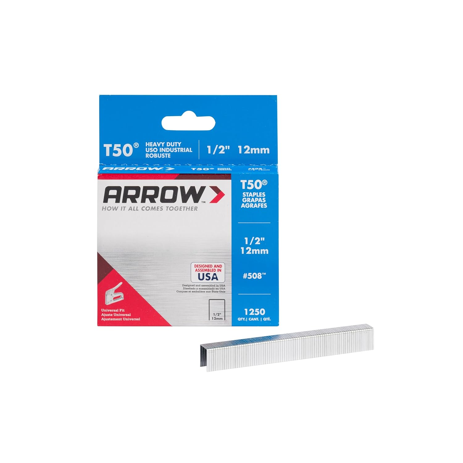 50824 1/2IN ARROW STAPLES