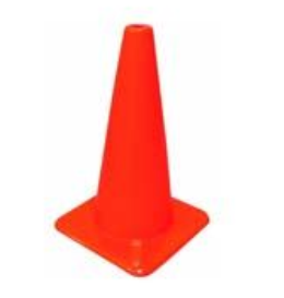 SC-28 28"ORANGE SAFETY CONE